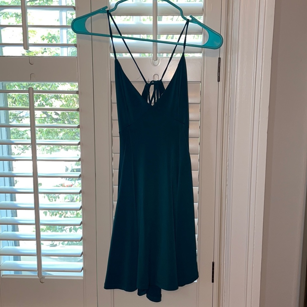 Urban Outfitters Teal Skater Dress